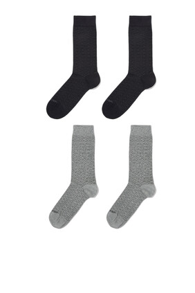 Logo Socks, Set of 2